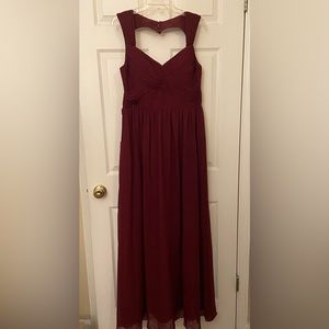 Azazie Evening gown/bridesmaid Dress, full-length. Size 12